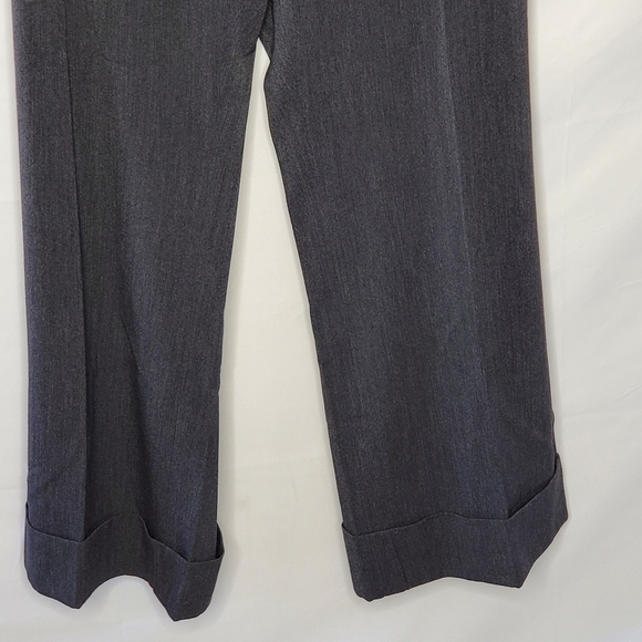 Lane Bryant Wide Leg Cuffed Pants Plus Size 28 Tall Stretch Hi-Rise Trousers NEW - Picture 6 of 12